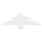 Ekena Millwork Redmond Architectural Grade PVC Gable Bracket, 36"W x 10 1/2"H x 2"D x 4"F, 7/12 Pitch GBP036X11X0204RED00 - alternate 3